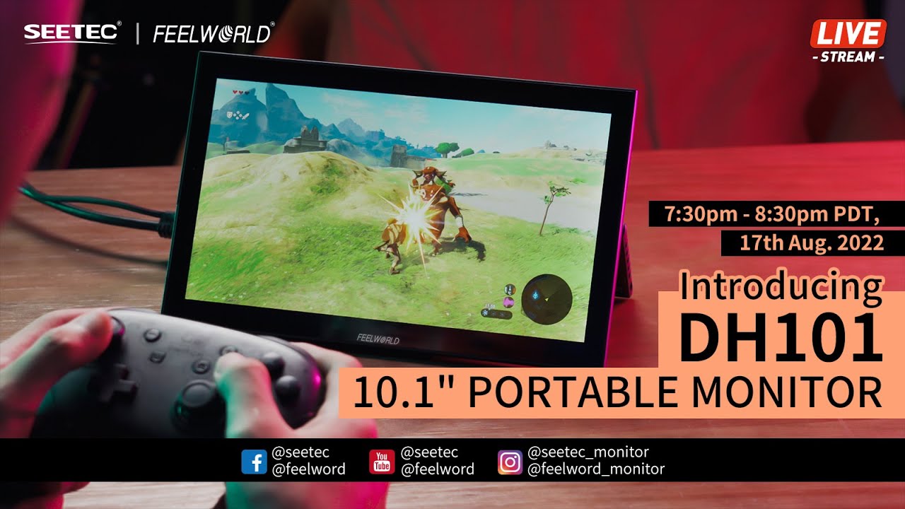 Introducing New Release FEELWORLD DH101 Portable Monitor #feelworlddh101