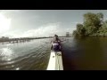 Harvard crew team rows down the Charles River | 360° VR video