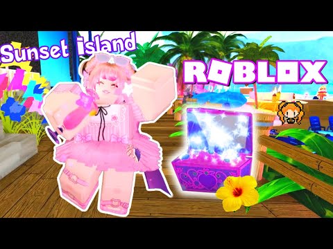 Roblox Royale High Sunset Island All Chests How To Get Tropical
