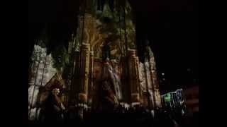 INCREIBLE Proyección 3D Iglesia de Lourdes - Bogota