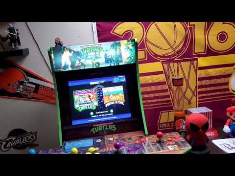 TMNT Official Arcade1up Light Up Marquee from ROME RUSH