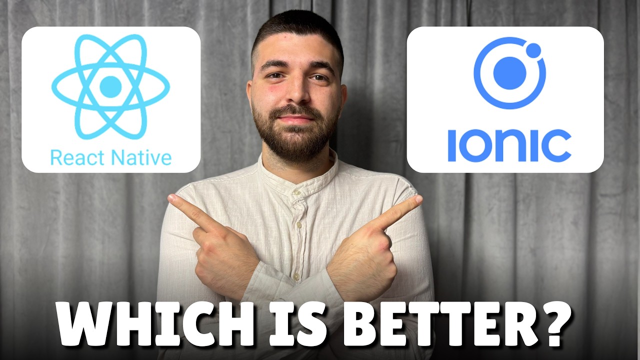 React Native VS Ionic - Which Is The Difference ? - YouTube
