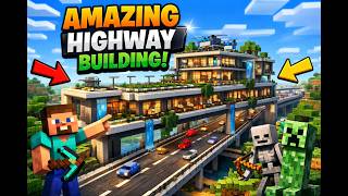 I Built an Amazing Building Near Highway in Minecraft |Gaming video | Minecraft Master |