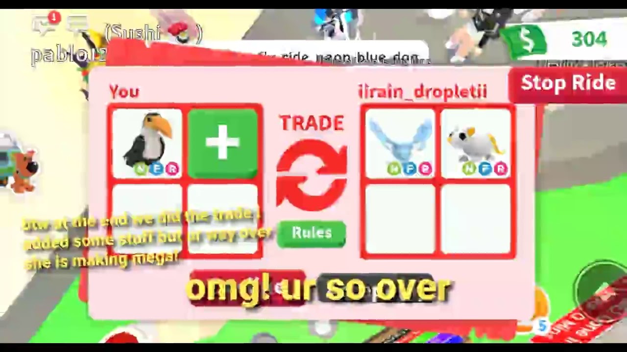 trading a neon toucan (adopt me) YouTube