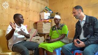 Esharelife visiting USAID Tumikia Mtoto projects in Nairoby by AVSI