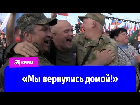Как в ЛНР и ДНР слушали речь Путина