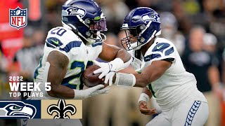 Seattle Seahawks Top Plays  vs. New Orleans Saints | 2022 Regular Season Week 5