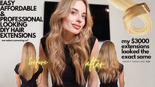 I Tried Doing My Own Hair Extensions... Here's What Happened | Sonya Esman.