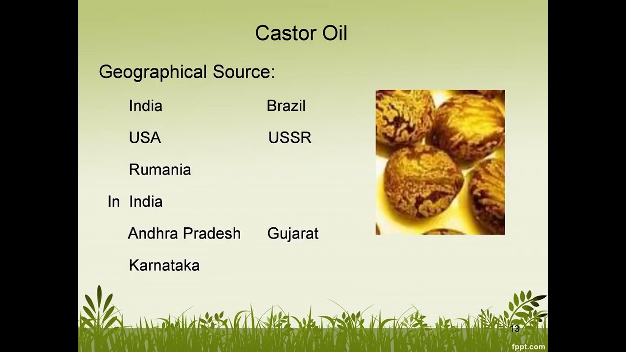 Fixed oils, Fats and Waxes