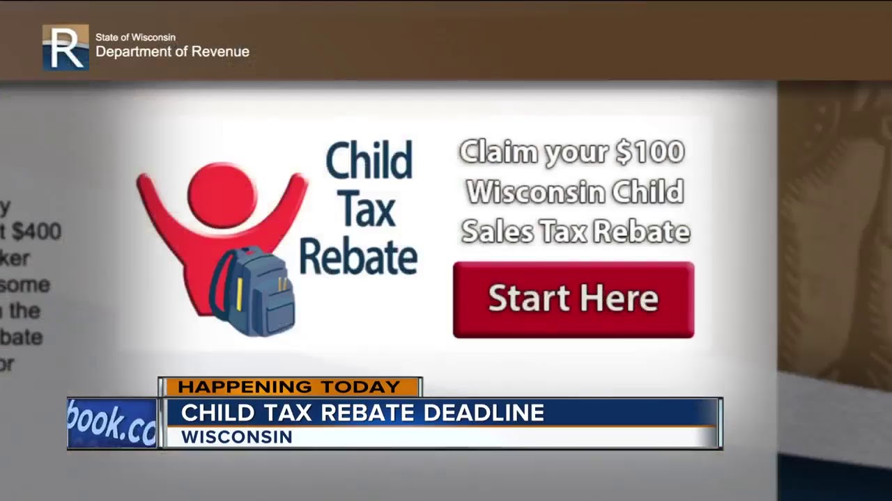 Child Tax Rebate Wisconsin Government