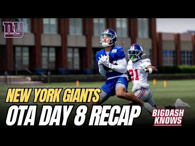 New York Giants | OTA Day 8 ReCap | Throwing it Deep! class=