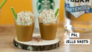 Pumpkin Spice Latte Jello Shots
