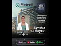 Synthia El Hoyek shares how she got into the #coldformedsteel #building business at Metroll #podcast