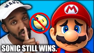 Mario Fans Just Take The L mario Vs Sonic Part 2
