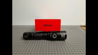 Weltool F8R The Pilgrim Throwing Flashlight With 200,000 Candela And 1600 Lumens