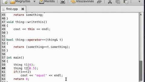 C++ tutorial 43 - operator overloading - part 1