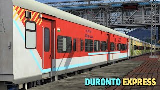 Duronto Express Train Journey In Indian || Back to Back Overtakes In Train Simulator Classic 2024 screenshot 1