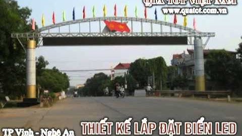 Quảng cáo nghệ an Làm biển in bạt quảng cáo Tp Vinh Nghệ An Giá quá tốt