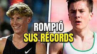 Comparando las marcas de Sam Ruthe y Jakob Ingebrigtsen a los 16 años