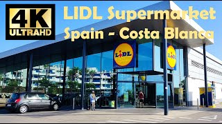 LIDL Supermarket prices in Spain - Costa Blanca - Torrevieja #spain #costablanca  #lidl