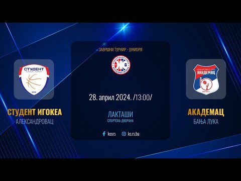 SKK STUDENT IGOKEA - KK AKADEMAC BMP