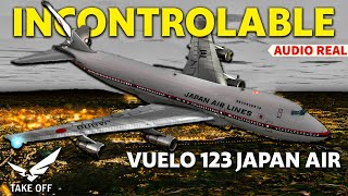 Un Mal Aterrizaje Condenó Este Boeing 747  (Reconstrucción) Vuelo 123 De JAPAN AIR LINES