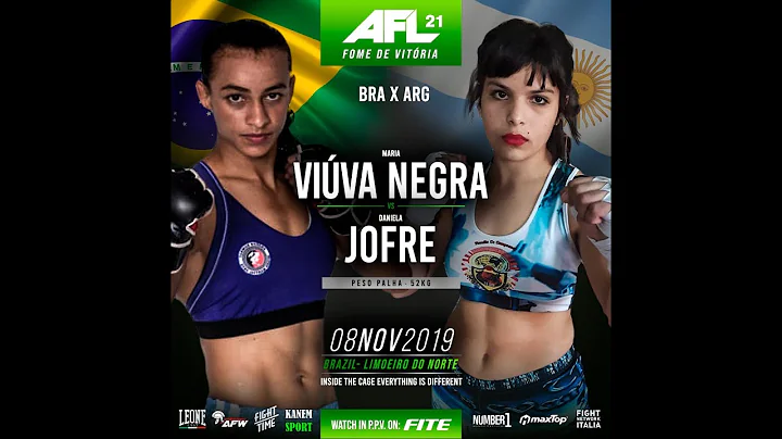 AFL 21 Brasil - Maria Viva Negra (BRA) x Daniela J...