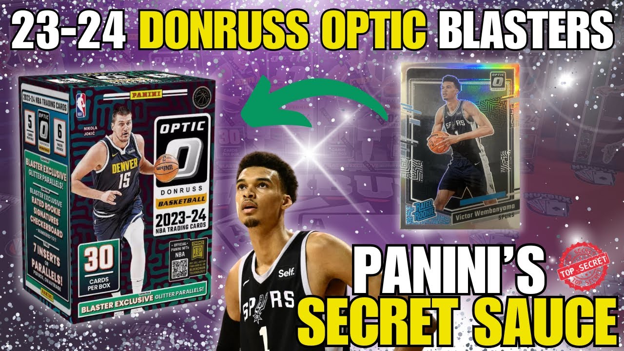 HOT BOX ALERT!? New Product: 2023-24 Panini Donruss Optic 
