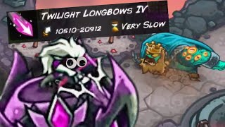 Can the Twilight Longbow 1-Shot Denas!! | Kingdom Rush Alliance