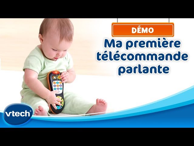 VTECH- Super TELECOMMANDE PARLANTE Baby Jouet Premier Age, 80-606275,  Multicolore - Version FR