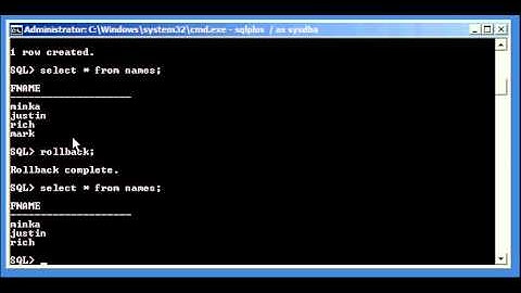 Oracle DBA Justin - DDL statements implicitly commit database transactions.