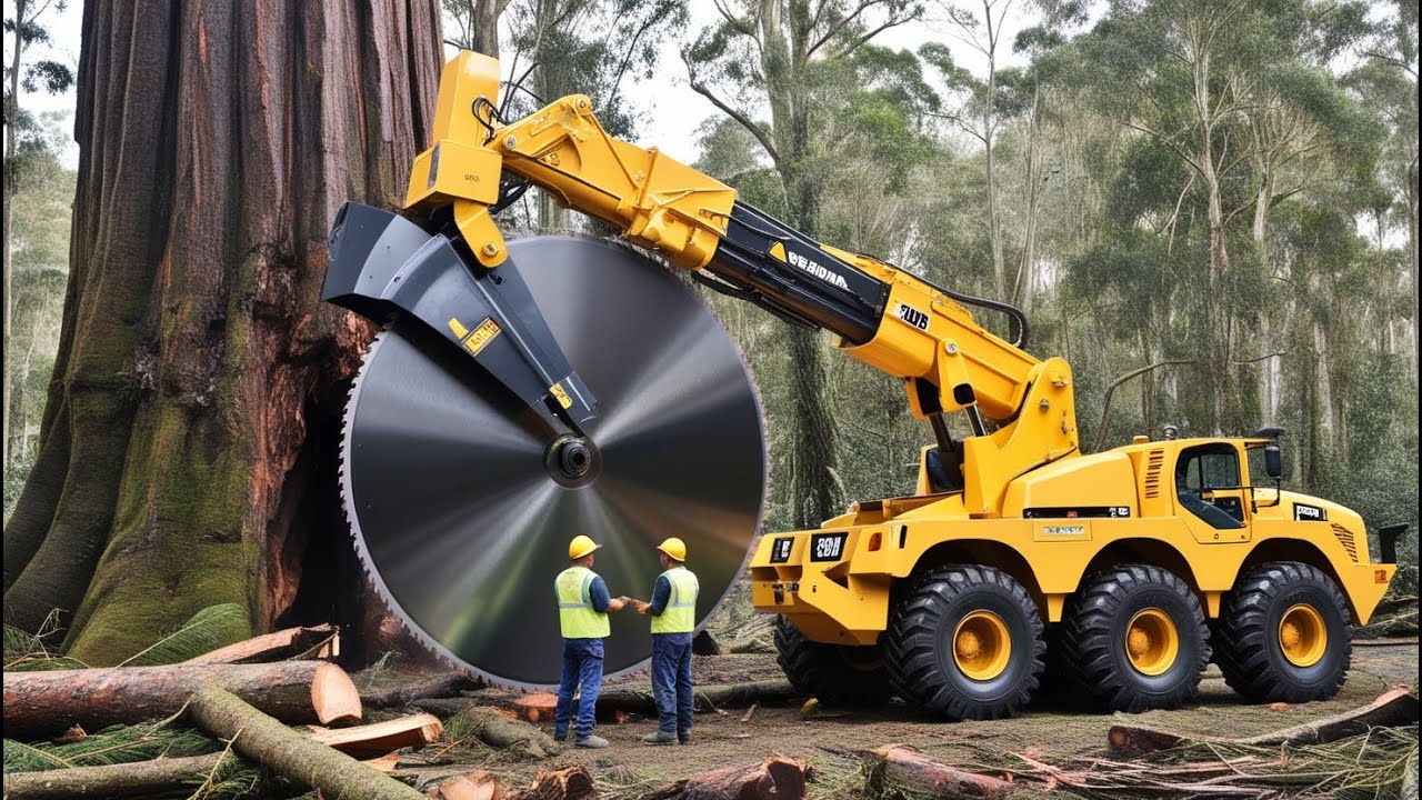 Unbelievable 12 Forestry Tech That Makes Wood Cutting Easy!  🌲