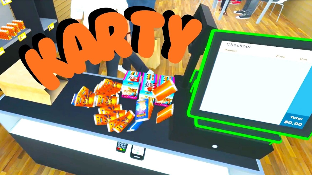 Můj první job - cart shop simulator