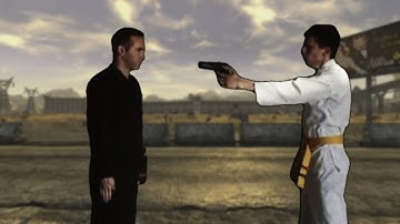 When you make a 100 Unarmed character in Fallout