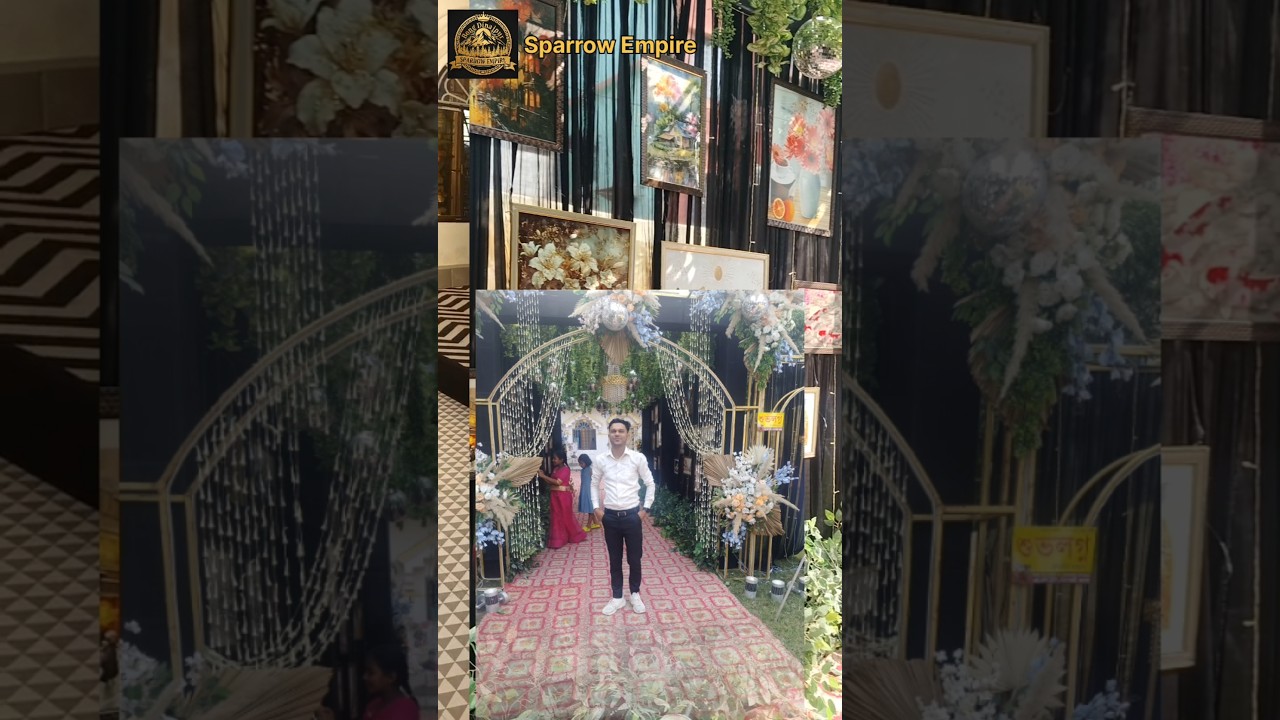 After getting ready I went out to the Raiganj Marriage Ceremony 