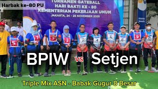 Download Lagu Harbak-80 PU Triple Mix ASN: BPIW vs Setjen - Gateball Kementerian Pekerjaan Umum 2025 MP3