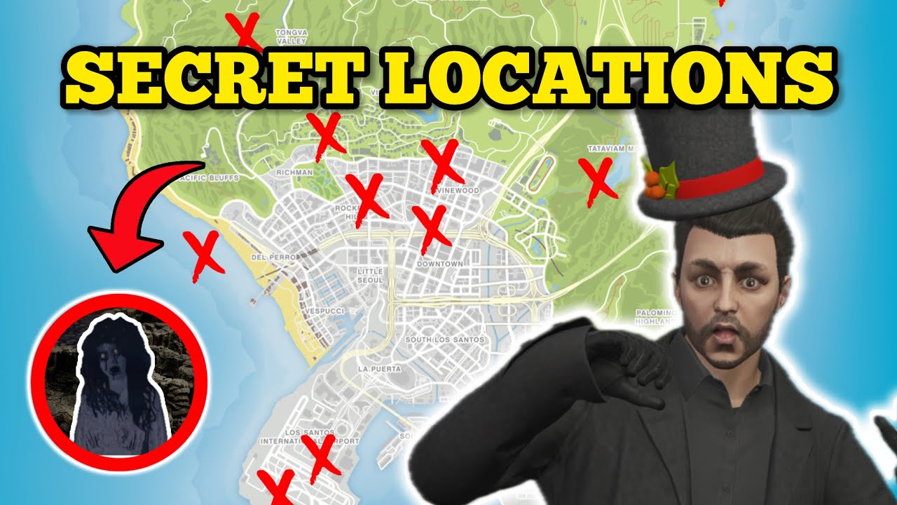 20 Secret Locations To Explore In GTA 5!