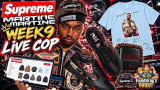 🔥 SUPREME x MARTINE ROSE WEEK 9 LIVE COP! 🥊 MIKE TYSON DUNKS & MORE!