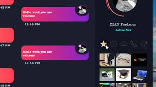 C# UI Design * Messenger * screenshot 4