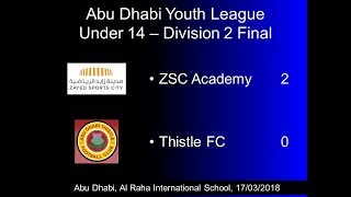 U14 Division 2 Final - ZSC vsThistle
