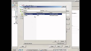 Create New user with Mailbox in Exchange 2007