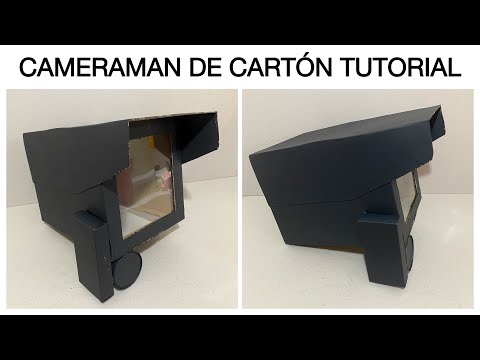 How to Make a Cardboard Cameraman | Make a Cameraman 🎥 Using Cardboard | Skibidi Toilet
