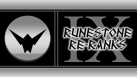 Runestone Re-Ranks [Part #9]