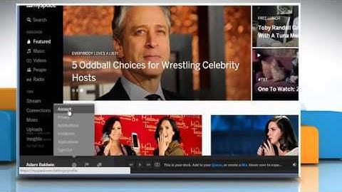 How to edit MySpace® background :Tutorial