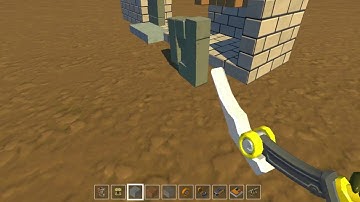 SCRAP MECHANIC..SLIDING DOORS WITH LOCK
