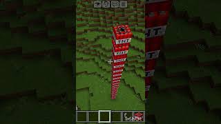 Tnt explosion in minecraft 🔥