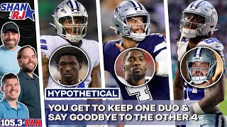 Cowboys Hypothetical: Keep Dak & Tank, CeeDee & Martin, OR Micah & Bland Long-Term? | Shan & RJ