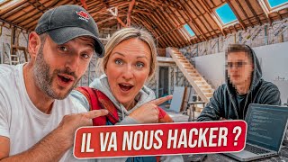 WE RECRUITED this genius and WE PLASTER the first room!