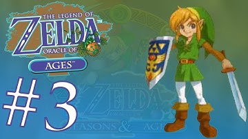The Legend of Zelda: Oracle of Ages (Linked Game) #3 - Skull Dungeon