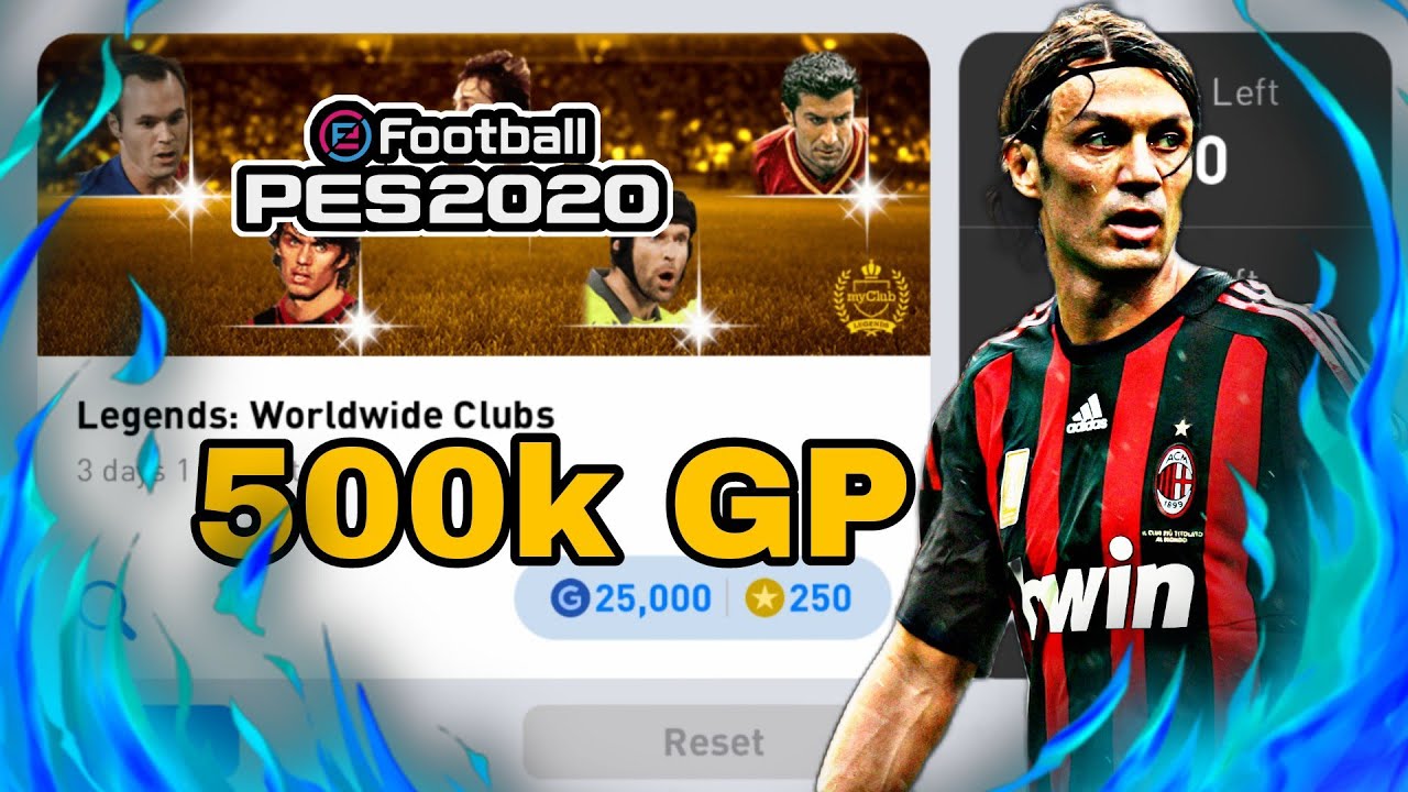 LEGEND BOX DRAW WORLDWIDE CLUB  PES 2021 MOBILE